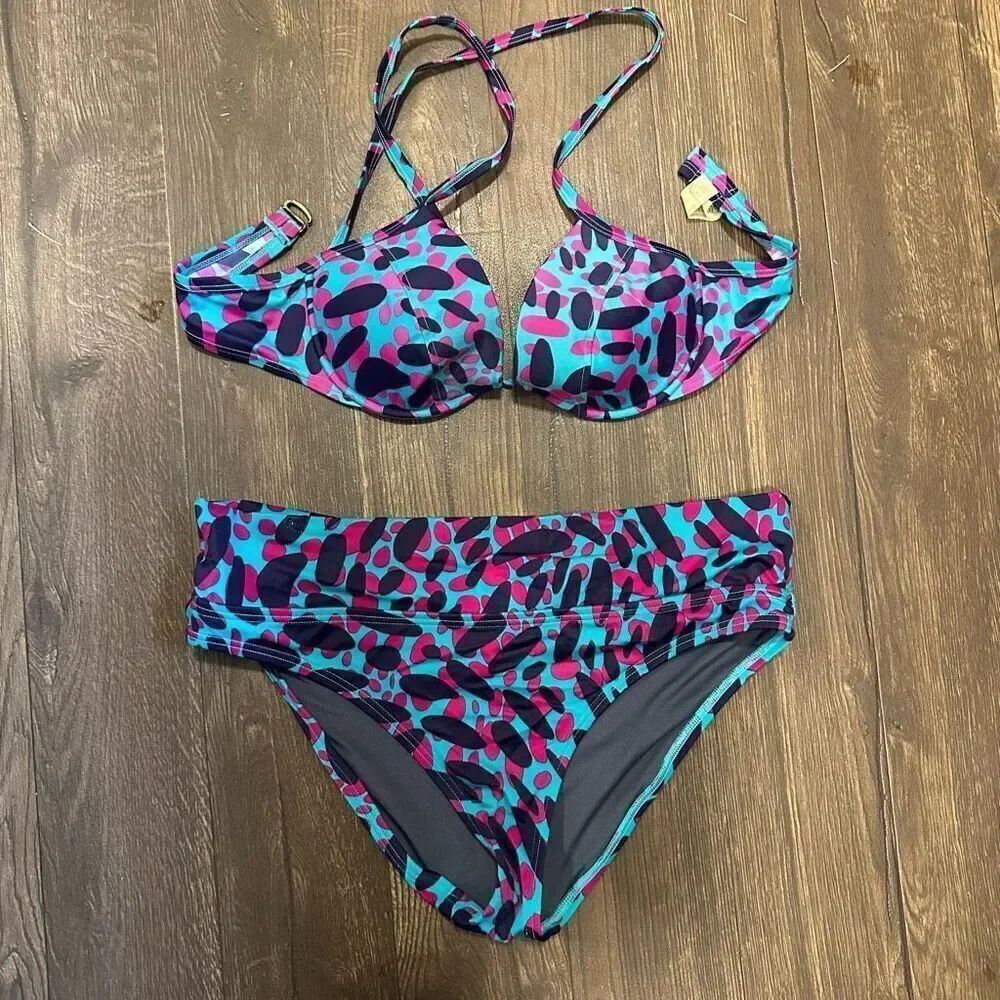 Victoria’s Secret 36B multicolored  bikini M set